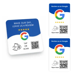 Google Review Card & Plate Bundle